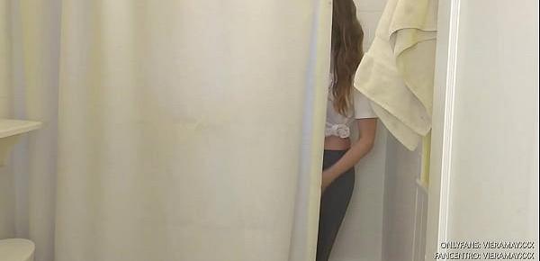  He Pulls Me Into The Shower And Fucks Me- Facial Cumshot